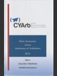Czech (& Central European) Yearbook of Arbitration - náhled