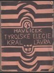 Tyrolské elegie - Král Lávra - náhled