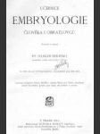 Učebnice embryologie člověka i obratlovců - náhled