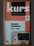 Dílenská matematika - Struč. přehled základů matematiky pro praxi a pomůcka k opakování učiva - Určeno pro dělníky, učně a studenty - náhled