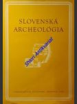 SLOVENSKÁ ARCHEOLÓGIA - časopis Slovenskej akadémie vied - Ročník XVII - číslo 2 - Kolektiv autorů - náhled