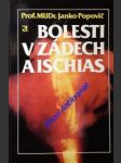 Bolesti v zádech a ischias - popovič janko - náhled