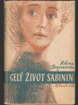 Celý život Sabinin - náhled