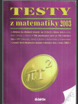 Testy z matematiky 2003 - náhled