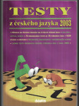 Testy z českého jazyka 2004 - náhled
