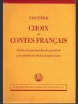 Choix de contes francais - výbor francouzských povídek - náhled
