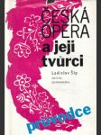 Česká opera a její tvůrci - náhled