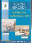 Aukční rekordy - Dosažené ceny v aukcích 2007/2008 - náhled