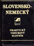 Slovensko-nemecký nemecko slovenský Praktický vreckový slovník - náhled