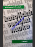 Katolická sociální nauka - ockenfels wolfgang - náhled