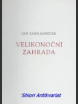 Velikonoční zahrada - báseň ze sbírky korouhve - zahradníček jan - náhled