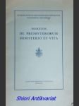 Decretum de Presbyterorum Ministerio et Vita - Sacrosanctum Oecumenicum Concilium Vaticanum Secundum - náhled