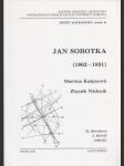Jan Sobotka (1862 - 1931) - náhled