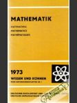 Mathematik - Matematika - Mathematics - Mathématiques - náhled
