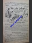 PŘÍRODNÍ LÉKAŘ - Časopis věnovaný přirozenému způsobu života a přírodnímu léčení vůbec - Ročník X - Kolektiv autorů - náhled
