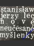 Nové neučesané myšlenky - lec jerzy stanislaw - náhled