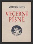 Večerní písně  (1928) - náhled