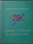 SYNOVÉ SVĚTLA A SYNOVÉ TMY - Ospravedlnění demokracie a kritika její tradiční obrany - NIEBUHR Reinhold - náhled