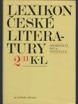 Lexikon české literatury 2/II - K-L (veľký formát) - náhled
