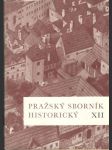 Pražský sborník historický XII - náhled