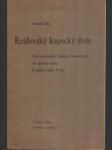 Královský kupecký dvůr : hrst jazykovědy, historie a skutečnosti ; Za správné názvy ; K jubileu města Prahy - náhled