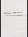 Holocaust a lidské chování: Tváří v tvář historii a nám samým - náhled