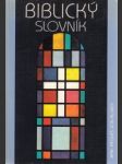 Biblický slovník - náhled