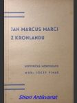 Jan marcus marci z kronlandu - historická monografie - vinař josef - náhled