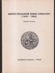 Nástin poválečné české literatury - náhled