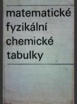 Matematické fyzikální chemické tabulky - náhled