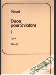 Duos pour 2 violons I. - náhled