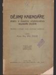 Dějiny kalendáře vůbec a českého lékárnického kalendáře zvláště : příspěvek k dějinám české literatury lékárnické - náhled