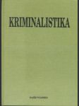 Kriminalistika - náhled