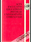 Acta facultatis educationis physicae UC XII/1972 - náhled