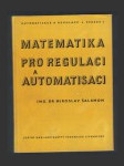 Matematika pro regulaci a automatisaci - náhled