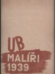 UB malíři 1939 - náhled