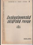 Československá sklářská revue 7/1949 - náhled