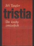 Tristia - Do knihy zmizelých - náhled