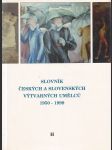 Slovník českých a slovenských výtvarných umělců, 1950-1997 III. H - náhled