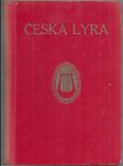 Česká lyra - nárys české lyriky novodobé - náhled