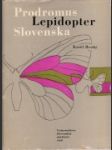 Prodromus Lepidopter Slovenska - náhled