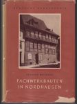 Fachwerkbauten in Nordhausen (s venovaním a podpisom autora) - náhled