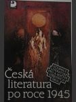 Česká literatura po roce 1945 - náhled