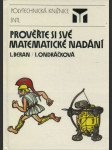 Prověřte si své matematické nadání - náhled