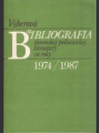 Výberová bibliografia slovenskej poľovníckej literatúry za roky 1974-1987  - náhled