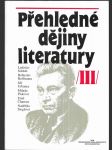 Přehledné dějiny literatury. III, Dějiny české a světové literatury od roku 1945 do současnosti - náhled