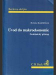 Úvod do makroekonomie (Neoklasický přístup) - náhled