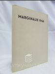 Marginálie 1966: bibliofilský sborník - náhled