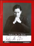 Anders de la Motte podpis švédský spisovatel - náhled