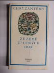 Chryzantémy ze země zelených hor - starokorejská lyrika - náhled